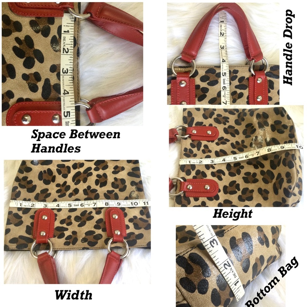 LEATHER LEOPARD BAG - Picture 7 of 8